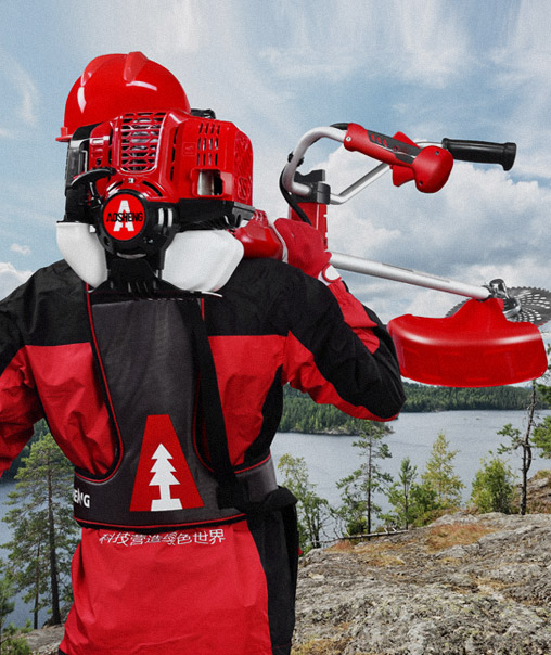 Gartengeräte mit Benzinmotor