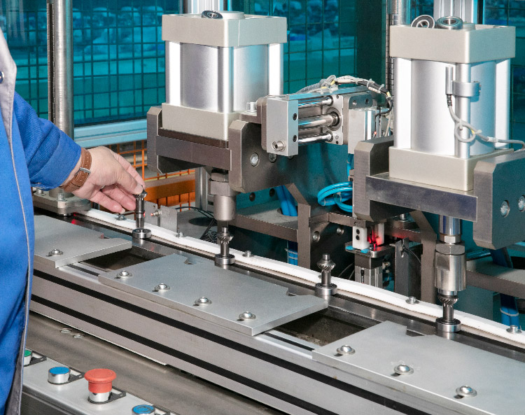 Benzinmotoren-Produktionslinie