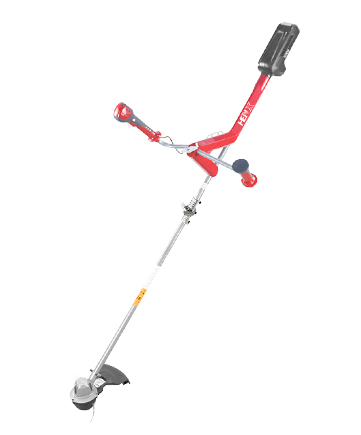 A40DCUZ350B01 Lithium-Ionen-Trimmer mit Fahrradgriff, klappbarer Schaft